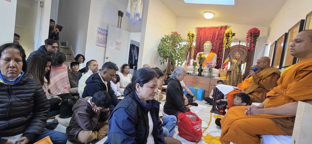 Kathina Ceremony 2025 at the Buddhist Centre of Montreal